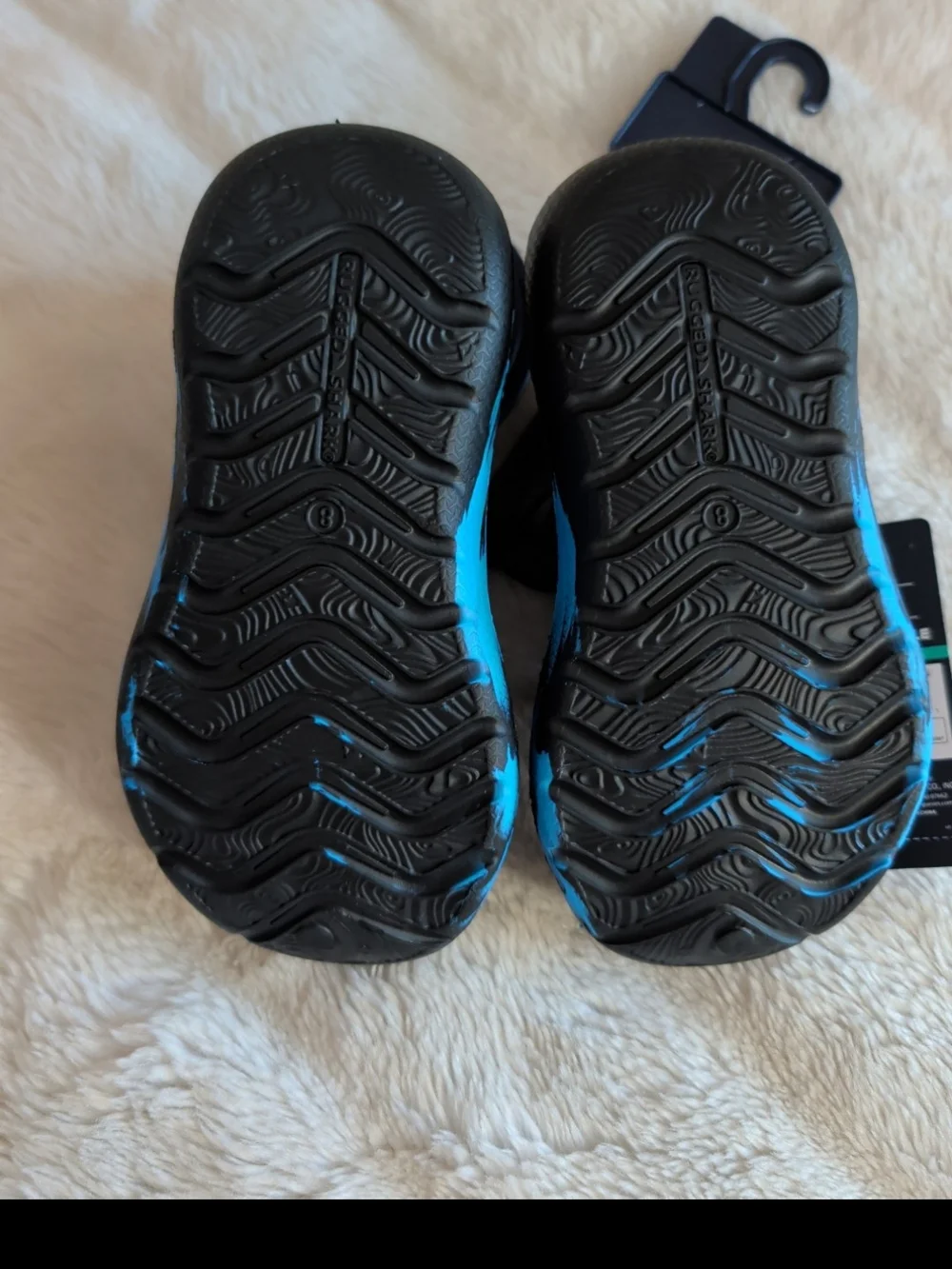 Rugged Shark Water Shoes/Speedo Swim Goggles Bundle Ages 3-6, Sz 8 NWT